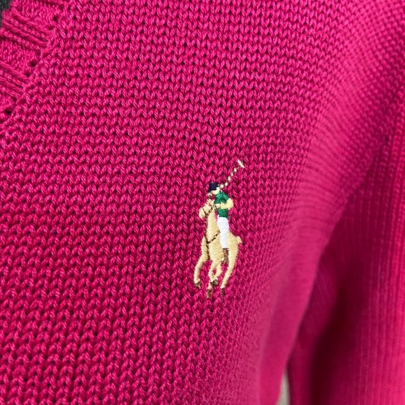 🌺Classic V Neck Ralph Lauren Sweater🌺 - Picture 3 of 6